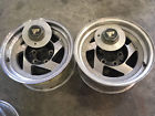 15x7 15x8 Progressive Set Of Aluminum Wheels With Center Caps Rim
