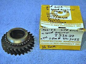 1966-1972 Camaro Chevelle Nova Gto Tempest Lemans 4 Speed Second Gear Nos Nors