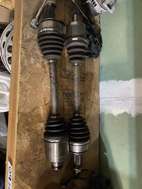 Csa70757 1a Auto 2009 Honda Civic Si Sedan K20 Axles Manual Transmission