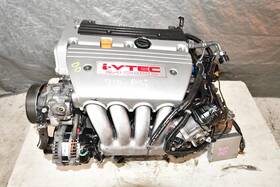 Acura K24a3 Rbb-3 2004-2008 Tsx K24a 2.4l Head Motor 3-lobe Engine 6-speed Trans