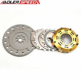 Adlerspeed Adb16182d725-2 B18 B20 B16 Clutch Twin Disc Kit For Honda Acura B-series Medium Wt