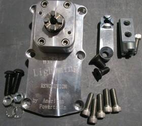 American Powertrain 10100sr2 Usa Made Power Tr White Lightning Shifter For Magnum T-56 Transmission
