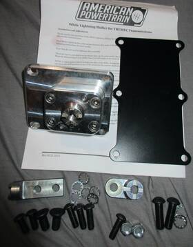 American Powertrain Shwl20200sr1 Usa Made Power Tr White Lightning Mid Shifter 1 Inch Offset For Magnum T-56