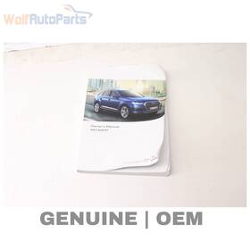 4m0012721ba Audi 2017 Q7 4m - Owners Manual