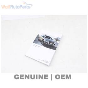 Audi 8r0012721bb 2017 Q5 8r - Owners Manual