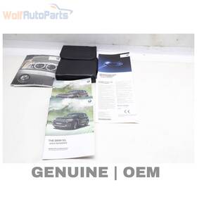 Bmw 01402915550 2017 X5 35ix F15 - Owners Manual 2915550