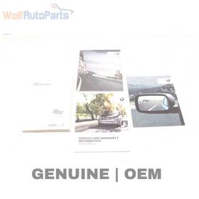 Bmw 01402966960 2016 I3 - Owners Manual 2966960