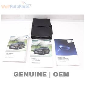 Bmw 01402977569 2017-2018 X5 - 2017 Owners Manual F15 2977569