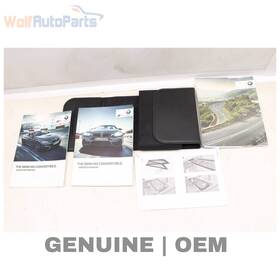 01402978502 Bmw 2017-2018 M4 3.0l - Owners Manual Convertible 2978502