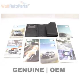 Bmw 01410012863 2007 X3 3.0l - Owners Manual E83 0012863