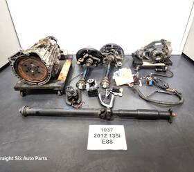 2460437 Bmw 11-13 Oem E82 E88 Dct Transmission Differential Axles Swap Set N55 124k