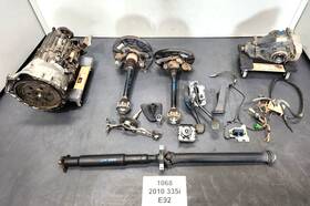 Bmw 7558494 07-10 Oem E92 335 N54 Mt Rwd Swap Set Transmission Differential Axle 153k