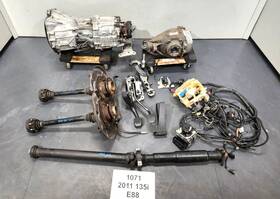 Bmw 7599342 11-13 Oem E82 E88 Manual Transmission Differential Axles Swap Set N55 83k