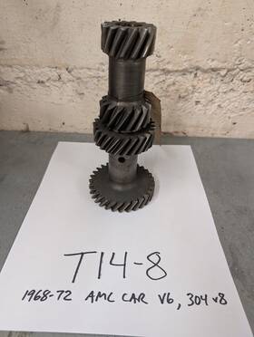 Borgwarner T14-8 New Old Stock Cluster Gear For 1968-72 V6 Amc Cars T14 3 Speed Transmission