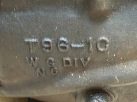 Borgwarner T96-1c Transmission Borg Warner 3-speed Nas Willys Wagon Pickup Jeepster