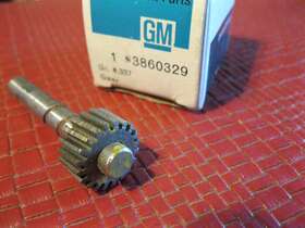 Chevrolet 3860329 Nos 1961-1970 Corvette 1963-64 Chevy Speedometer Gear Manual Trans