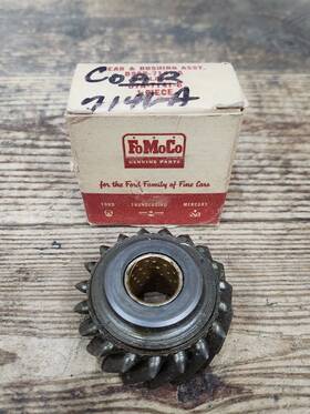 Fomoco B9ar-7141a Nos Ford 19 Tooth Reverse Idler Gear 3-speed 1957 59 T-bird And B9ar-7141-a