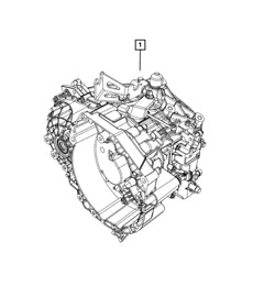 Genuine Mopar 6 Speed Transmission 5106351aa