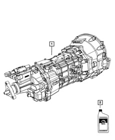 Genuine Mopar Transmission 68260246aq