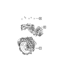 Genuine Mopar Transmission 68589079aa