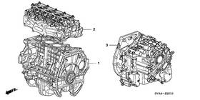 Honda 20011-rpf-u43 Genuine Transmission Assembly Mt