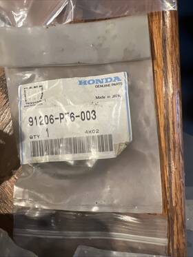 Honda 91206-pe6-003 Oil Seal 35x56x8 1984-1987 Crx Civic 84 85 86 87