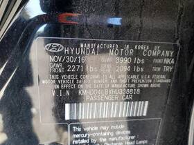 Hyundai 430003d688 Used Manual Transmission Assembly Fits 2017 Elantra Mt Sedan 1.6l Sport