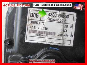 Hyundai 430005a653 Standard Manual Transmission
