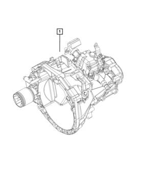 Mopar 05106183ae Genuine 5 Speed Transmission 5106183ae