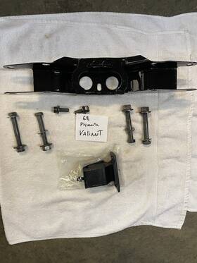 Mopar 1-v-68 1968 Ply Valiant Crossmember A-body 67-72 Dart Shipping Free/included