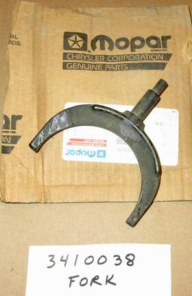 Mopar 3410038 Shift Fork 3rd And 4th 1964-1974 Plymouth Dodge With A833 Trans Nos