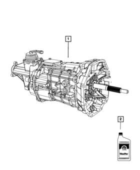 68083527ab Mopar Genuine Transmission