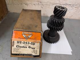 Mopar Wt243-8d New Old Stock Cluster Gear 1957-58 Chrysler/plymouth/desoto 3 Speed Transmission