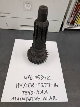 New Process 95342 Old Stock Maindrive Gear For Hyster Forklift Reverse Box