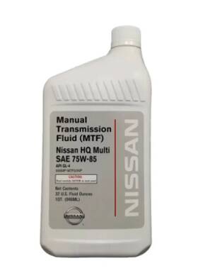 Oe 999mp-mtf00np For Nissan Genuine 75w85 Manual Transmission Fluid Oem 1 Qtr