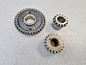 51920048 Porsche Very Nice Used Original 356a 356b 356c 356sc Reverse 3 Pc Gearset 12/56