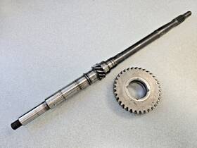 51920249 Porsche Very Nice Used Original 356 356a 11 34 1b 1st Gearset Mainshaft 7/57