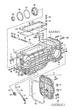 Porsche 92830090505 1980-1982 928 5mt Transmission G28.05 60899