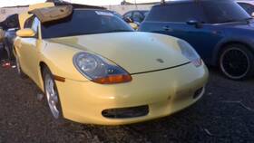 Porsche 98630001000 Used Manual Transmission Assembly Fits 1998 Boxster Mt 2.5 Grade A