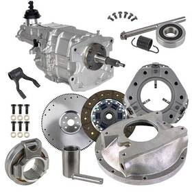Speedway Motors 91028908 Tremec Gm Tkx 5-speed To 1949-53 Fits Ford Flathead Engine Conversion