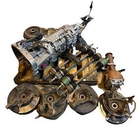 Subaru Fc-ty856uw1ma 08-14 Wrx Sti Ej257 Usdm 6 Speed Manual Transmission Diff Axles Swap 3.55