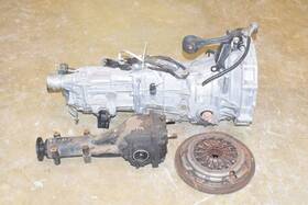 Subaru Ty754vb7aa Jdm 2006-2007 Impreza Wrx Awd 5 Speed Manual Transmission 4.44 Fd