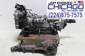 Subaru Ty757vbbbb-6c Jdm 2008-2014 Impreza Wrx Ej20 Turbo 5 Speed Awd M/t With Rear Diff