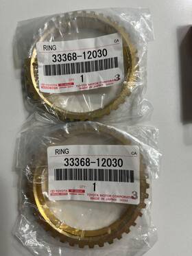 Toyota 33368-12030 Oem No. 1 Synchronizer Rings. Qty 2 New In Original Packaging On Sale