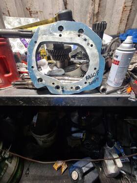 Ra60f Toyota W59/ra60f Tacoma W59 Bell Housing To Transmission Adapter Plate