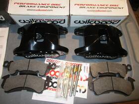 Wilwood 140-11292-bk D52 Rear Caliper Kit 1.25 / Inch Piston 1.28in Rotor Black