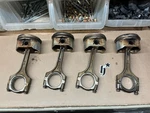 98-02 Honda Accord F23A1 4 Cylinder Pistons And Rods Paa. Fixed Price $133.67.