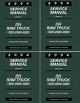 2004 Dodge Dr Ram 1500/2500/3500 Truck Shop Service Repair Manual. Fixed Price $327.00.