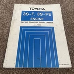 Toyota Carina 2 ST171 3S-FE Engine Repair Manual Supplement Jan 1998. Fixed Price $23.08.