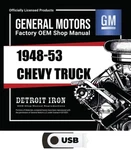 1948-1953 Chevrolet Trucks Factory Oem Shop Manuals On Usb. Fixed Price $43.50.